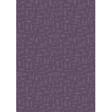 Lewis & Irene Viking Adventure - Runes on purple