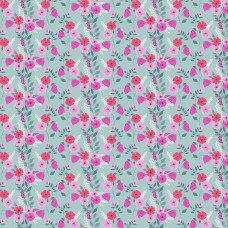 Andover Fabrics Memories Unfold by Stephanie Organes - Vineyard teal 1426-T