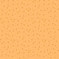 Andover Fabrics Plain and Simple - Blossoms tangerine 008-O