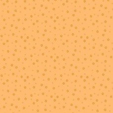 Andover Fabrics Plain and Simple - Blossoms tangerine 008-O