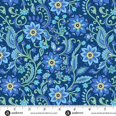 Andover Thousand Steps by Sarah Maxwell - Nautical Anenome, 1275-B