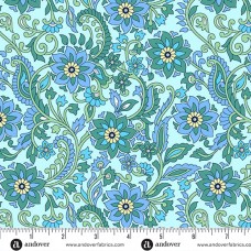 Andover Thousand Steps by Sarah Maxwell - Seafoam Anenome, 1275-T