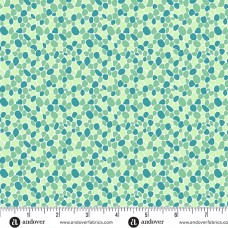 Andover Thousand Steps by Sarah Maxwell - Emerald pebbles 1278-T