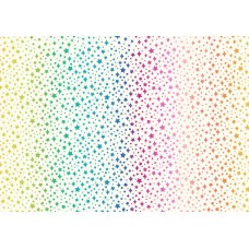 Lewis & Irene Over the Rainbow - Rainbow sparkles on cream 