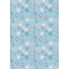 Lewis & Irene Ocean Pearls - Multi starfish on sunny blue
