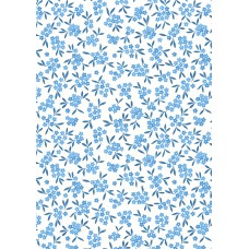 Lewis & Irene Forget-me-not Lane - Forget me not on cream