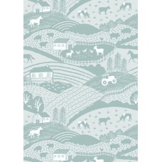 Lewis & Irene Country croft - Duck egg croft Lewis & Irene Country croft - Duck egg croft