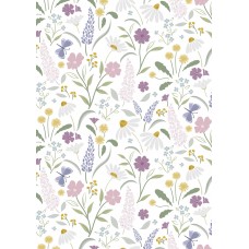 Lewis & Irene Floral Song by Cassandra Connolly - Bloom on white