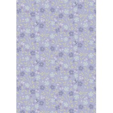 Lewis & Irene Floral Song by Cassandra Connolly - Little blossom on lavender blue