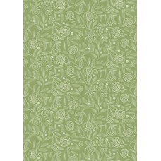 Lewis & Irene Joys of Spring by Cassandra Connolly - Camellias charm dark spring green