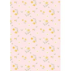 Lewis & Irene Joys of Spring by Cassandra Connolly - Daffodil delight pastel pink