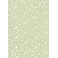 Lewis & Irene Joys of Spring by Cassandra Connolly - Flowerets pale sage green