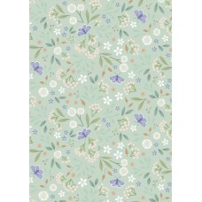 Lewis & Irene Sky Garden by Cassandra Connolly - Floral Odyssey - Misty Jade - CC57.1 Lewis & Irene Sky Garden by Cassandra Connolly - Floral Odyssey - Misty Jade - CC57.1