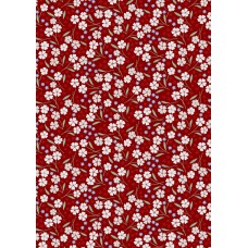 Lewis & Irene Forever Blooms by Cassandra Connolly - Forevermore - claret - CC64.3 Lewis & Irene Forever Blooms by Cassandra Connolly - Forevermore - claret - CC64.3