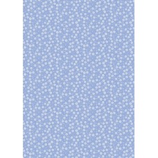 Lewis & Irene Forever Blooms by Cassandra Connolly - Interlaced Blossoms - blue - CC65.2 Lewis & Irene Forever Blooms by Cassandra Connolly - Interlaced Blossoms - blue - CC65.2