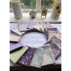 Lewis and Irene fat quarter bundle - Cassandra Connolly Floral Song