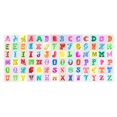 Lewis & Irene Jennie Maizels Colour Collection - Jennie's alphabet panel 