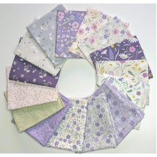 Lewis and Irene fat quarter bundle - Cassandra Connolly Floral Song