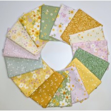 Lewis & Irene fat quarter bundle - Cassandra Connolly Joys of Spring