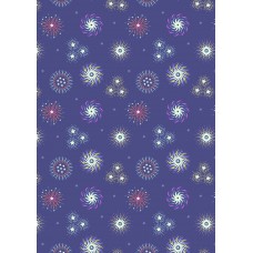 Lewis & Irene Small Things Glow - Fireworks on Indigo